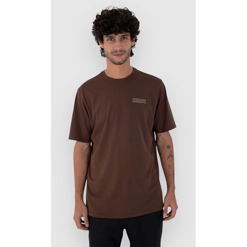 Hurley H2O Dri Fastlane Lined T-shirt espresso Slike