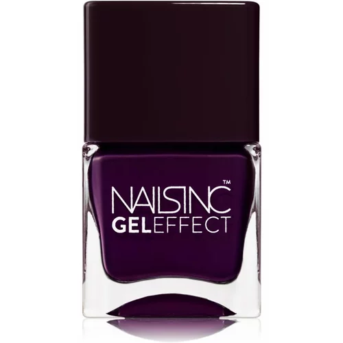 Nails Inc. Gel Effect lak za nohte z gel učinkom odtenek Grosvenor Crescent 14 ml