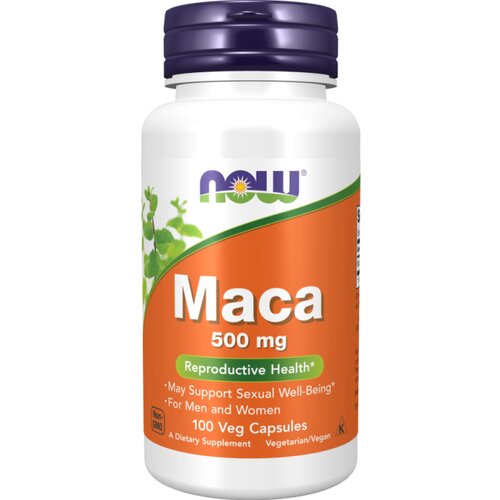 Now Foods Maca NOW, 500 mg (100 kapsul) Cene