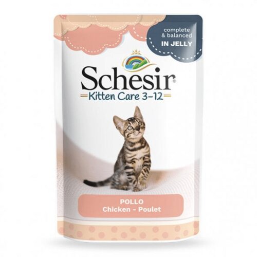 Schesir Cat Kitten pi&scaron;čanec v želeju 85 g vrečka Cene