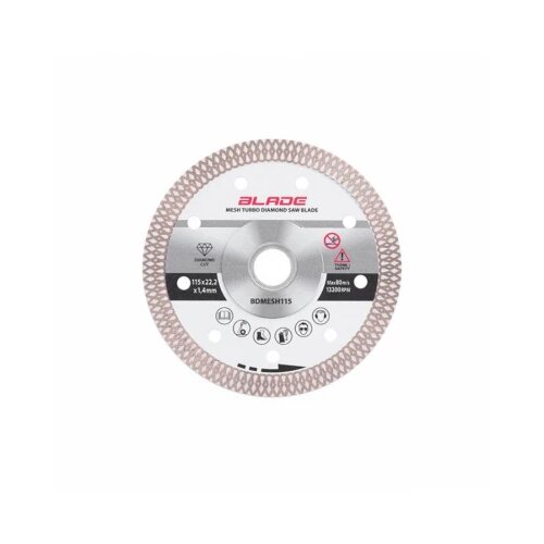 Blade dijamantski disk za sečenje tvrde keramike (Turbo) - BDNET115 Cene