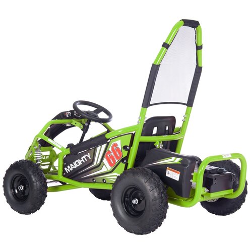  Gokart na akumulator MAIGHTY 1000W - zeleni Slike
