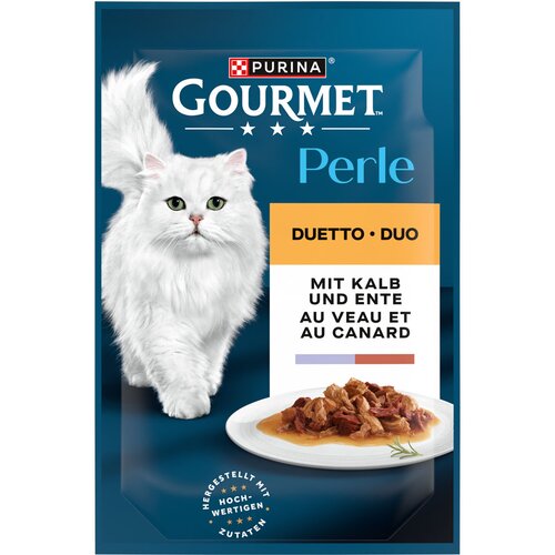  25 % popusta na 2 x (26 x 85 g) Gourmet vrećice - Perle: teletina i pačetina Cijene