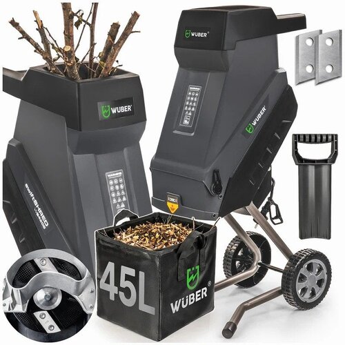  Wuber W94205 električni nožni usitnjivač grana 2500 W, 45 L Cene