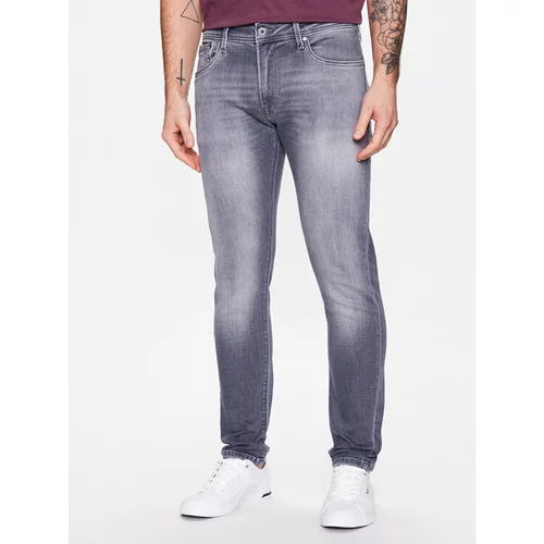 PepeJeans Jeans hlače Stanley PM206326UE8 Siva Regular Fit