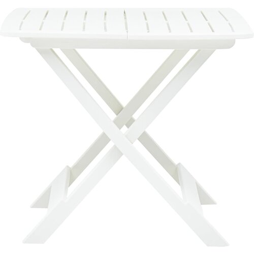 Sklopivi vrtni stol bijeli 79 x 72 x 70 cm plastični Slike