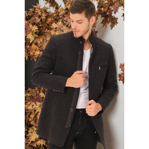 Dewberry PLT8369 COAT-PATTERNED LIGHT BLACK Slike