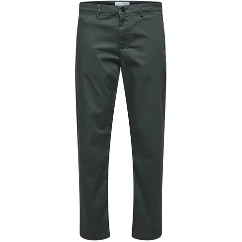 Selected Homme Chino hlače 'New Miles' bazalt siva