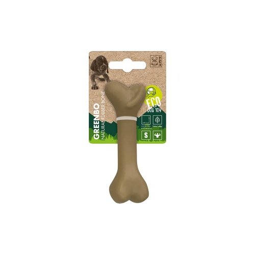  M-pets dog greenbo kost od prirodne gume 20 cm Slike