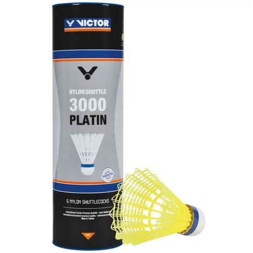 Victor Badminton žogice V-Nylon Shuttle 3000 platin, (20383864)