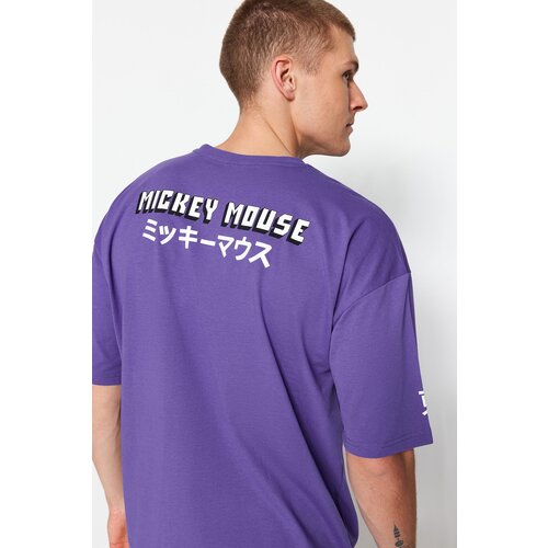 Trendyol T-Shirt - Purple - Oversize Slike