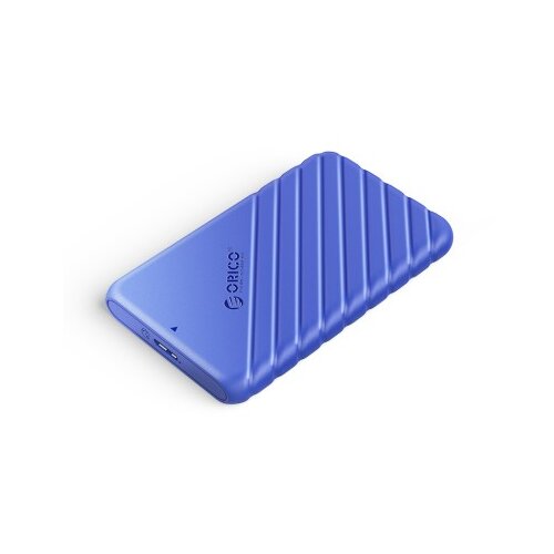 Orico Zunanje ohišje za 2,5'' HDD/SSD, USB 3.0 v SATA3, tool-free, modro, 25PW1-U3 Cene