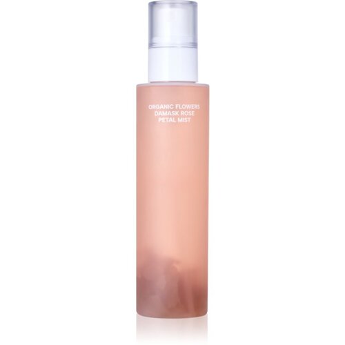Whamisa Organic Flowers Damask Rose Petal Mist vlažilna meglica s pomirjajočim učinkom 100 ml Cene