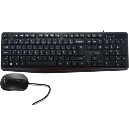 Yenkee Tastatura + mi&scaron; YKM 1007 YU Crni Cene