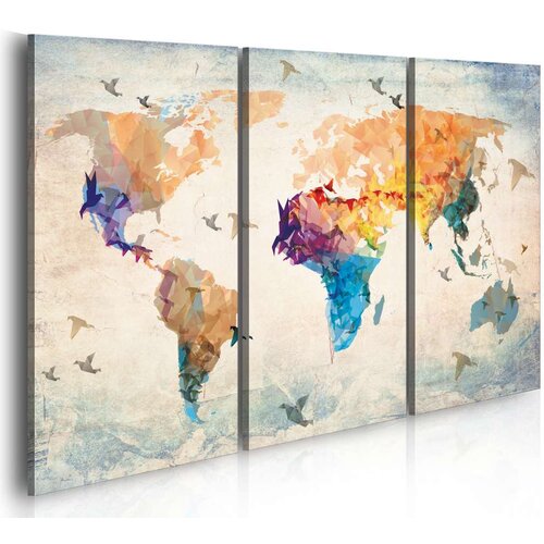  Slika - Free as a bird - triptych 120x80 Cijene