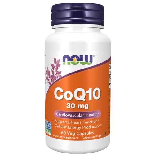 Now Foods Koencim Q10 NOW, 30 mg (120 kapsul) Slike