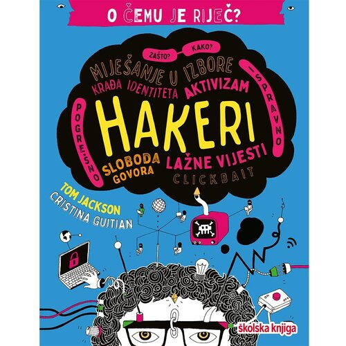 &amp;Scaron;kolska knjiga Hakeri - O čemu je riječ?, Tom Jackson, Cristina Guitian Slike