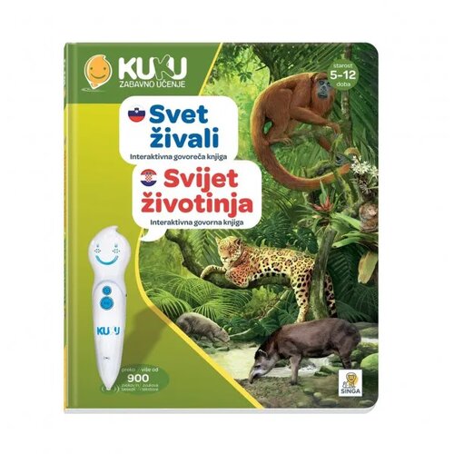 TOMOŠPED Interaktivna Knjiga Kuku Svijet Životinja Cijene