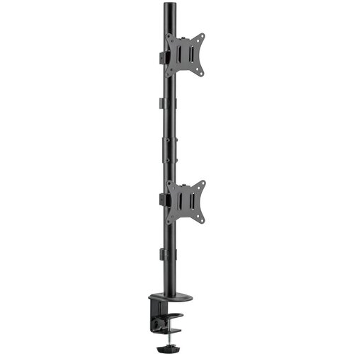 Gembird MA-D2-02 Nastavljiv navpični namizni nosilec za 2 zaslona 17&rdquo;-32&rdquo; črn, (5000115308) Cene