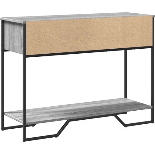  Konzolni stol boja hrasta 100 x 35 x 74 5 cm konstruirano drvo Slike