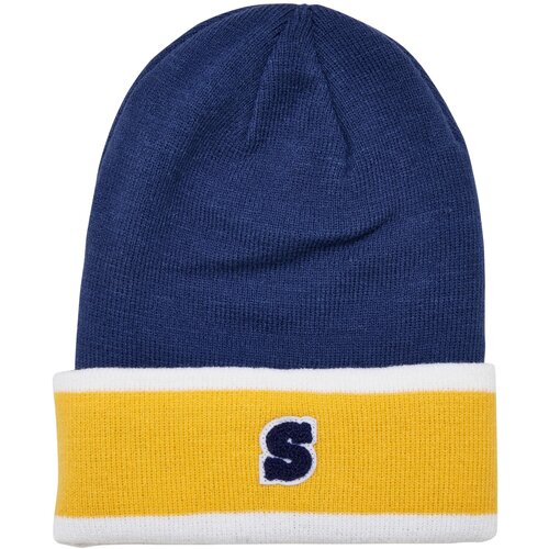 Urban Classics Accessoires College Team Beanie - Blue/White/Yellow Slike