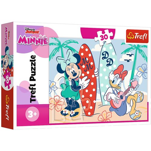 Trefl Sestavljanka 30 delna Minnie na sprehodu Slike