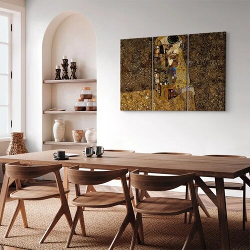  Slika - Klimt inspiration - Kiss 60x40 Na talijanskom platnu Slike