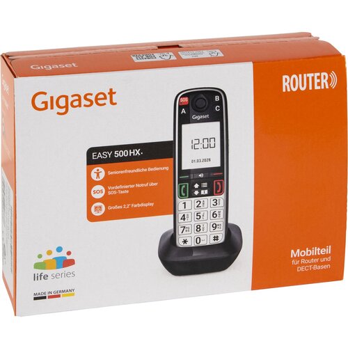 Gigaset EASY 500HX Seniorentelefon schwarz Cijene