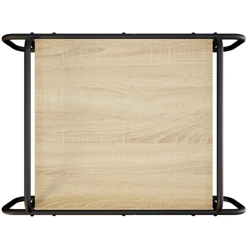  Stolić za kavu Hrast sonoma 70 x 50 x 51 cm Konstruirano drvo - Hrast sonoma 70 x 50 x 51 cm Slike