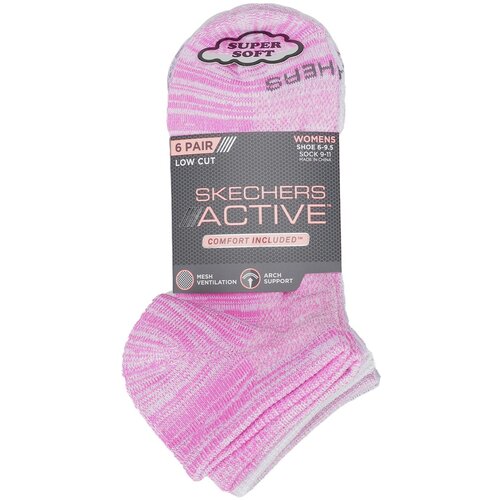 Skechers 6Pk womens non terry čarape Slike