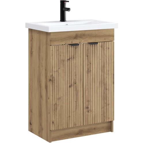 vidaXL Komplet pohištva za kopalnico Artisan hrast 78,5 x 37,5 x 81 cm, (5000245607) Cene