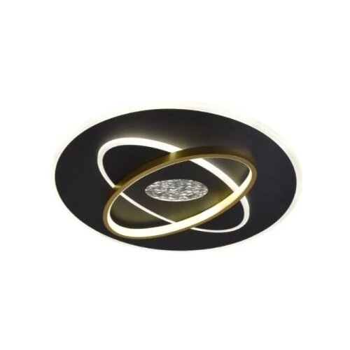  LED prigu&amp;scaron;iva plafonska lampa LED/80W/230V crna + daljinski upravljač Slike