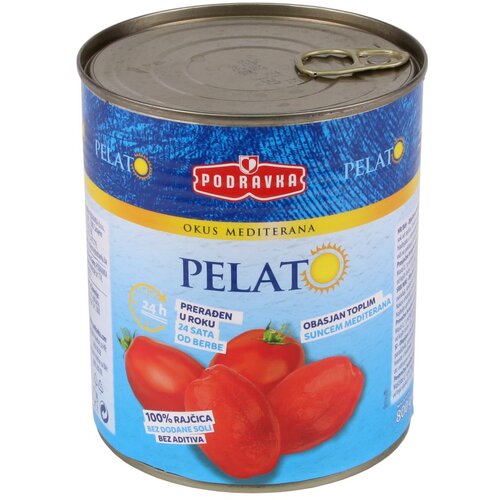 Podravka Pelat Rajčica Limenka 800 g Slike
