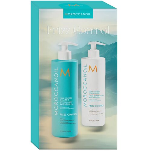 Moroccanoil set frizz control duo šampon 500ml + regenerator 500ml Cene
