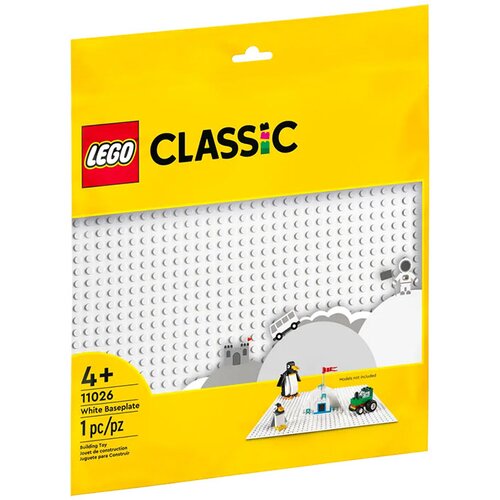 Lego Classic: Bela osnovna plošča Cene