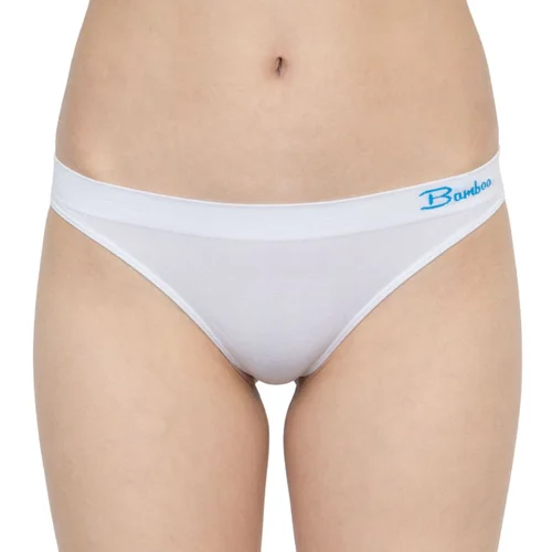 Gina Women's thong bamboo white (05012)