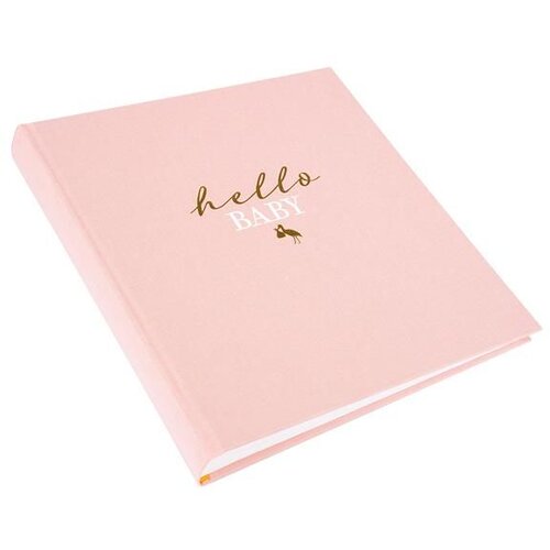  GOLDBUCH foto album Hello Baby rozi 30x31 60 bij str Slike