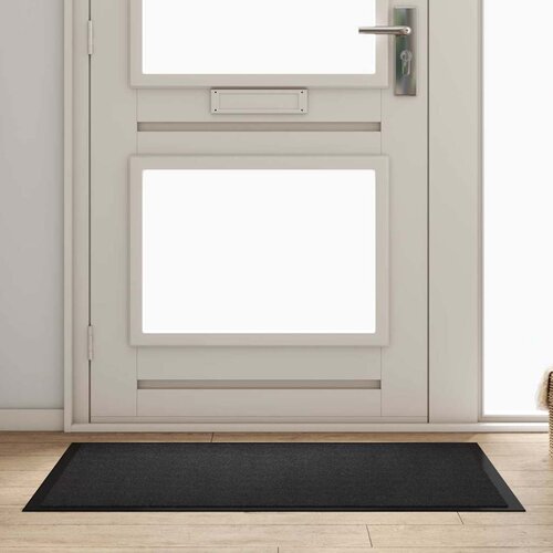 vidaXL Otirač Antracit 80 x 120 cm Teddy tkanina Cijene