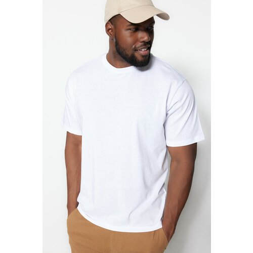 Trendyol Plus Size T-Shirt - White - Regular Slike