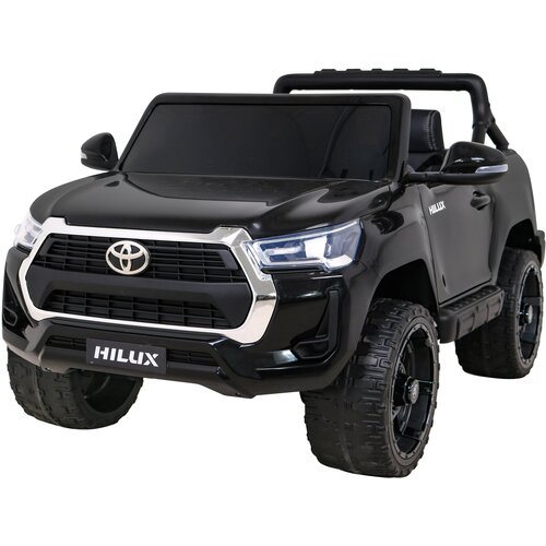  Licencirani auto na akumulator Toyota Hilux 4x4 - crni Cijene