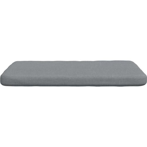 VidaXL Jastučići za sjedenje 4 pcs Svijetlo siva 40 x 40 x 3 cm Slike