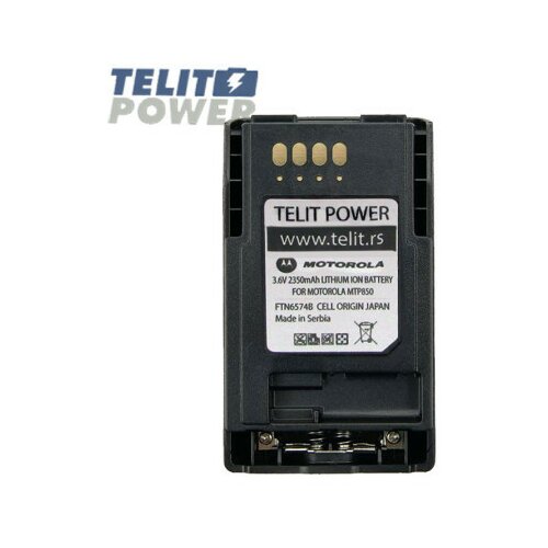 TelitPower baterija FTN6574B Li-Ion 3.6V 2350mAh Panasonic za radio stanicu Motorola MTP850 ( P-3277 ) Slike