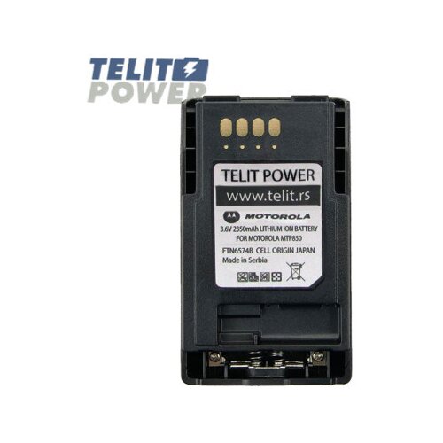 TelitPower baterija FTN6574B Li-Ion 3.6V 2350mAh Panasonic za radio stanicu Motorola MTP850 ( P-3277 ) Slike