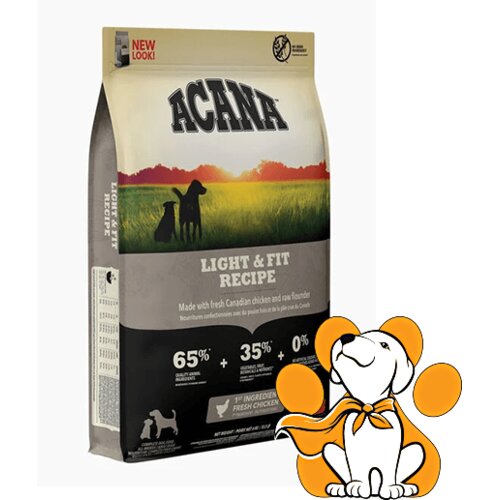 Acana Suva hrana za pse Light&amp;amp;Fit 2kg Slike