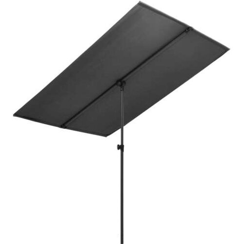  Vrtni suncobran s aluminijskom &scaron;ipkom 2 x 1 5 m antracit Cijene