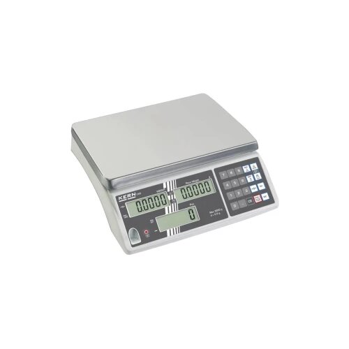 Kern vaga za brojanje CXB 6K2NM+C Opseg mjerenja (kg) 6 kg Mogućnost očitanja 2 g strujni pogon višebojna Kalibriran po (dakks) Cijene