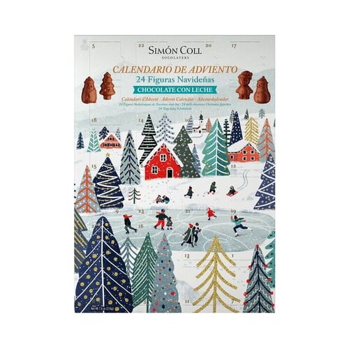 Simon Coll Adventni koledar s figuricami iz mlečne čokolade Slike