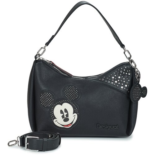 Desigual Torbice za na ramo BAG MICKEY STUDSTYLE BLACK MAYARI MAXI Črna Slike
