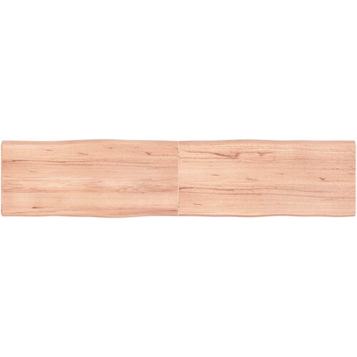 Stolna ploča svjetlosmeđa 180x40x(2-4) cm obrađena hrastovina Cijene