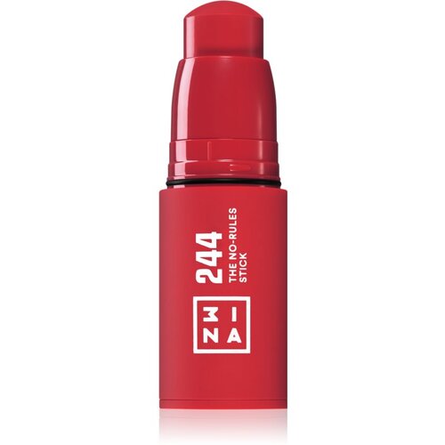 3INA The No-Rules Stick večnamenski svinčnik za oči, ustnice in lica odtenek 244 - Red 5 g Cene